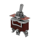 Kit Chave Alavanca 1122b | Liga/desliga/liga | 1 Polo | Paraf